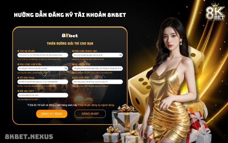 Đăng Ký 8kbet